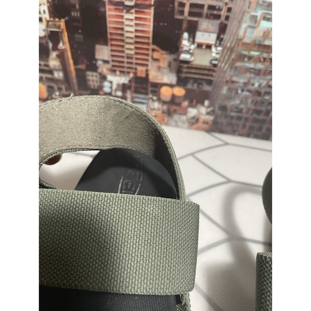Keen Womens 9.5 Elle Backstrap Sandals Shoes Green Platform Wedge Casual Comfort - Picture 15 of 15